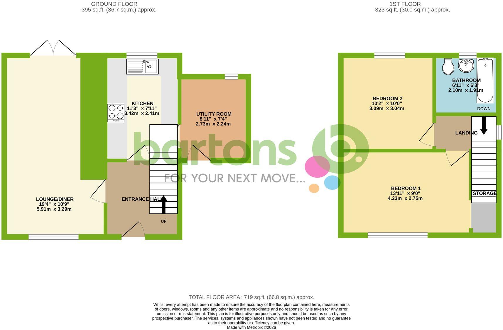 Eilam Road, Rotherham, S61 floorplan