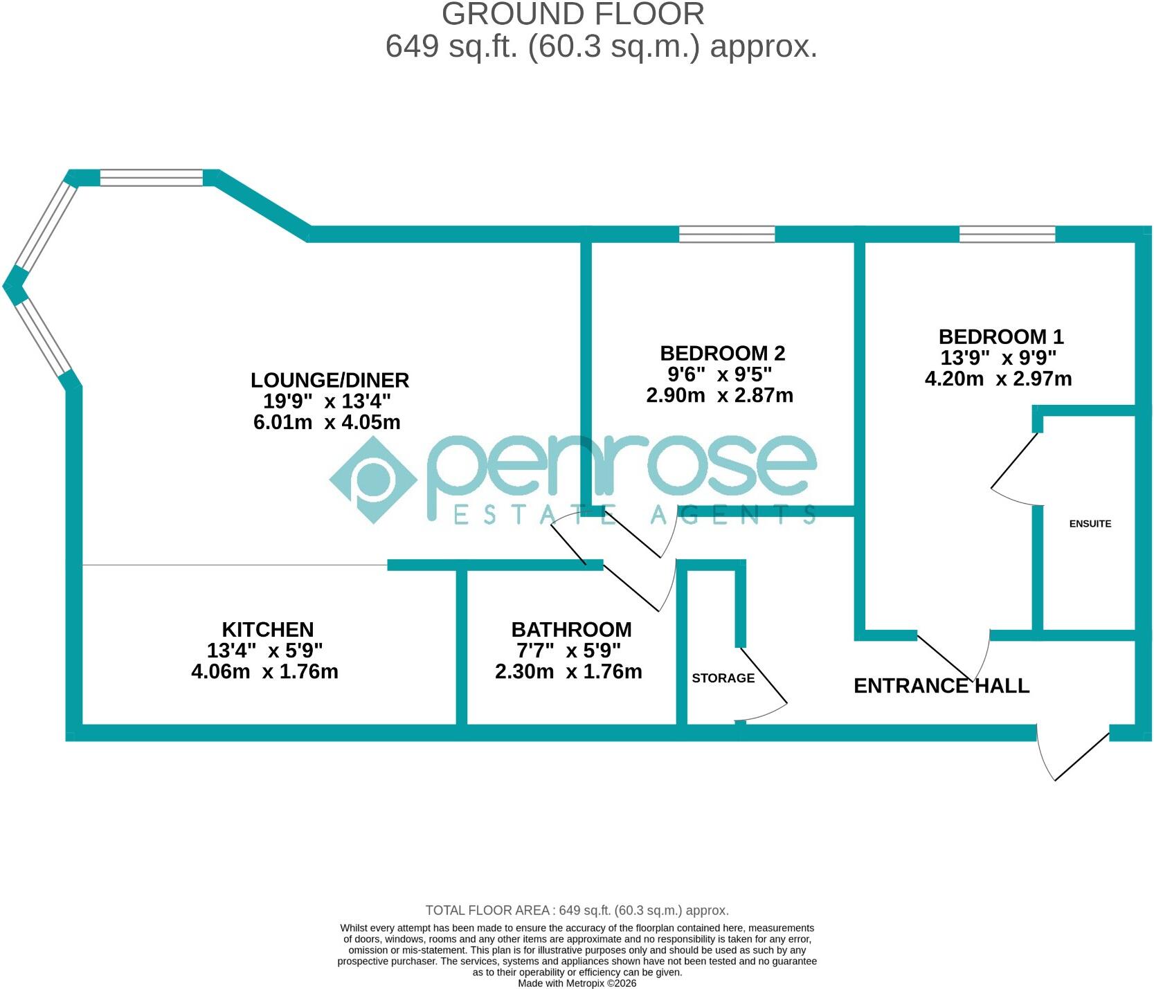 Stokers Close, Dunstable floorplan