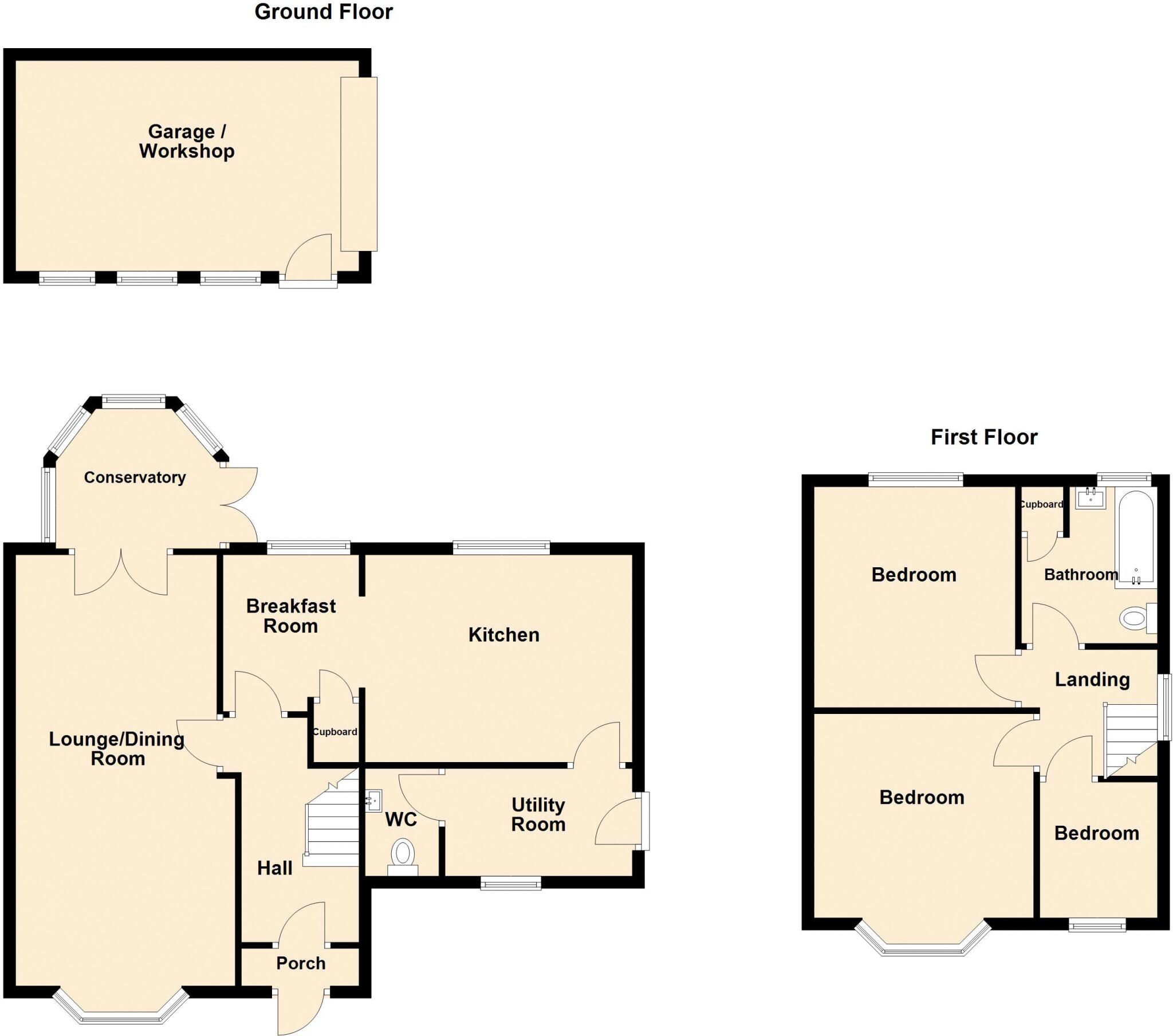 St. Marks Road, Brownhills, Walsall,  WS11 4RB floorplan