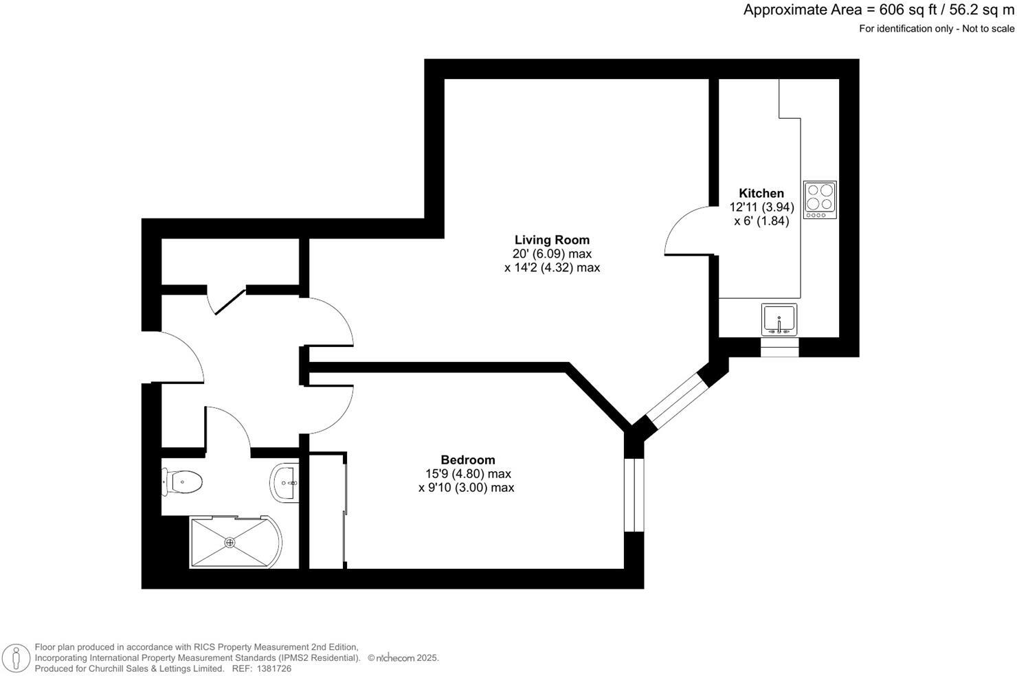 St Marys Lodge, Birchington floorplan