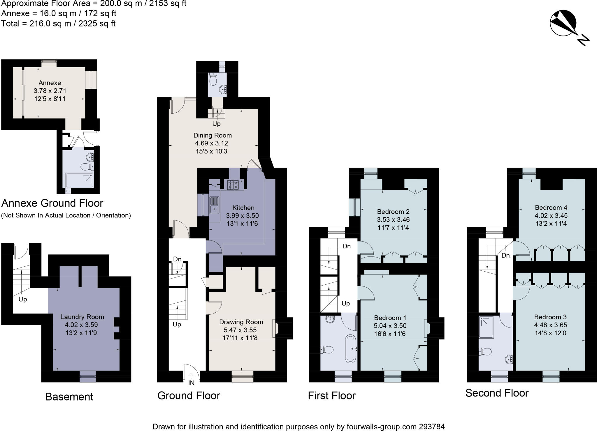 2, Northend Terrace floorplan