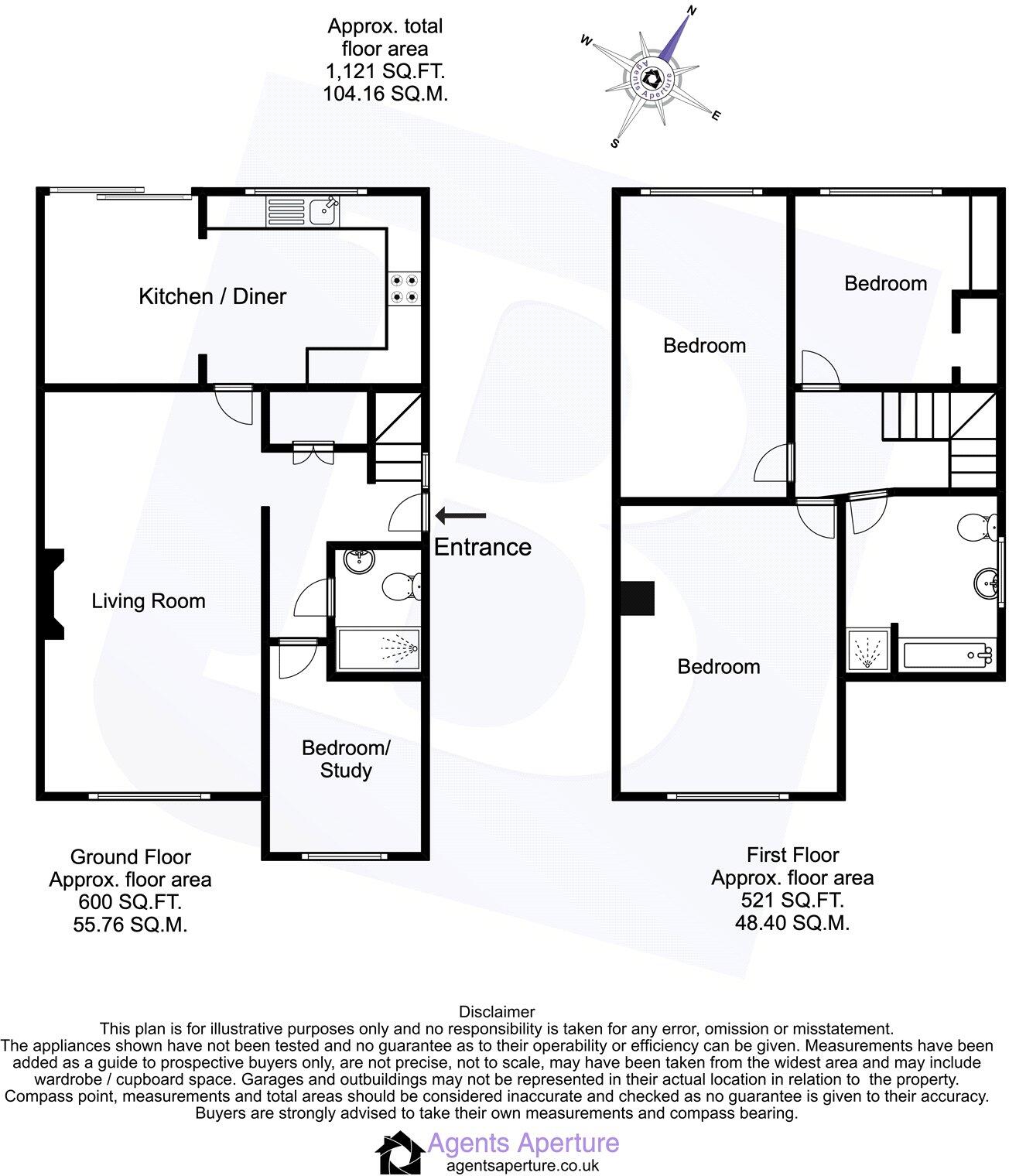 Station Approach, South Woodham Ferrers, Chelmsford, Essex, CM3 floorplan