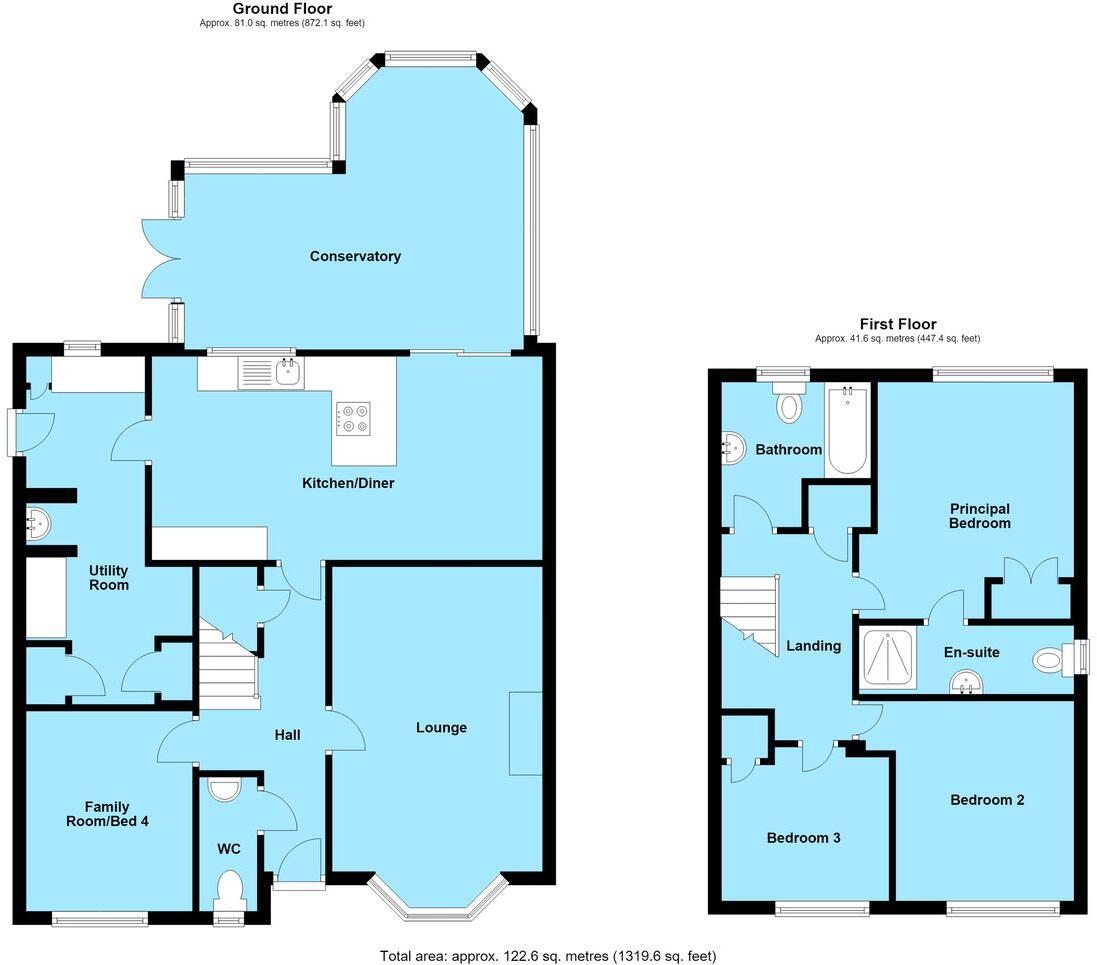 Speedwell Drive, Broughton Astley, LE9 floorplan
