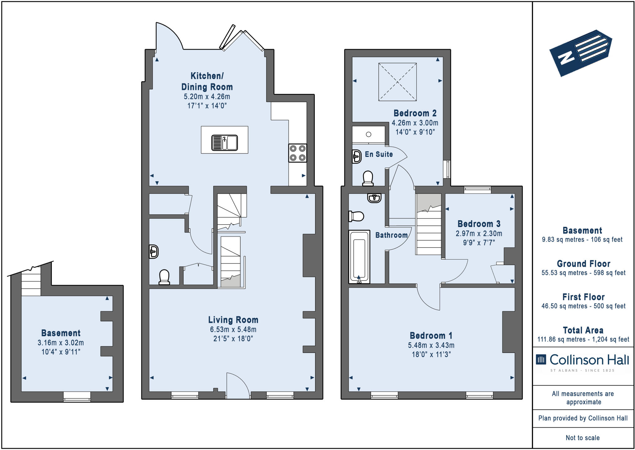 Portland Street, St. Albans, Hertfordshire floorplan