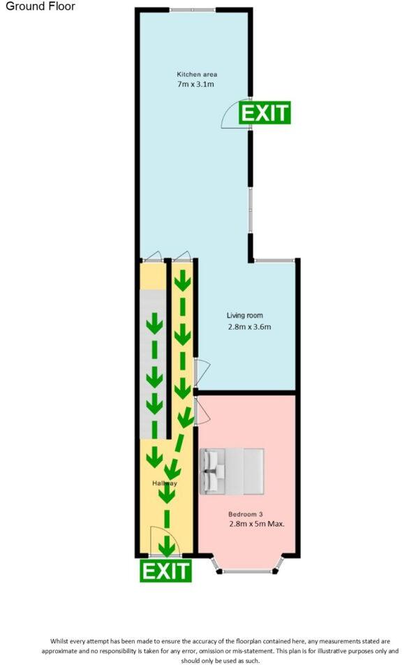 Granville Road - Fallowfield - £180 PPPW floorplan