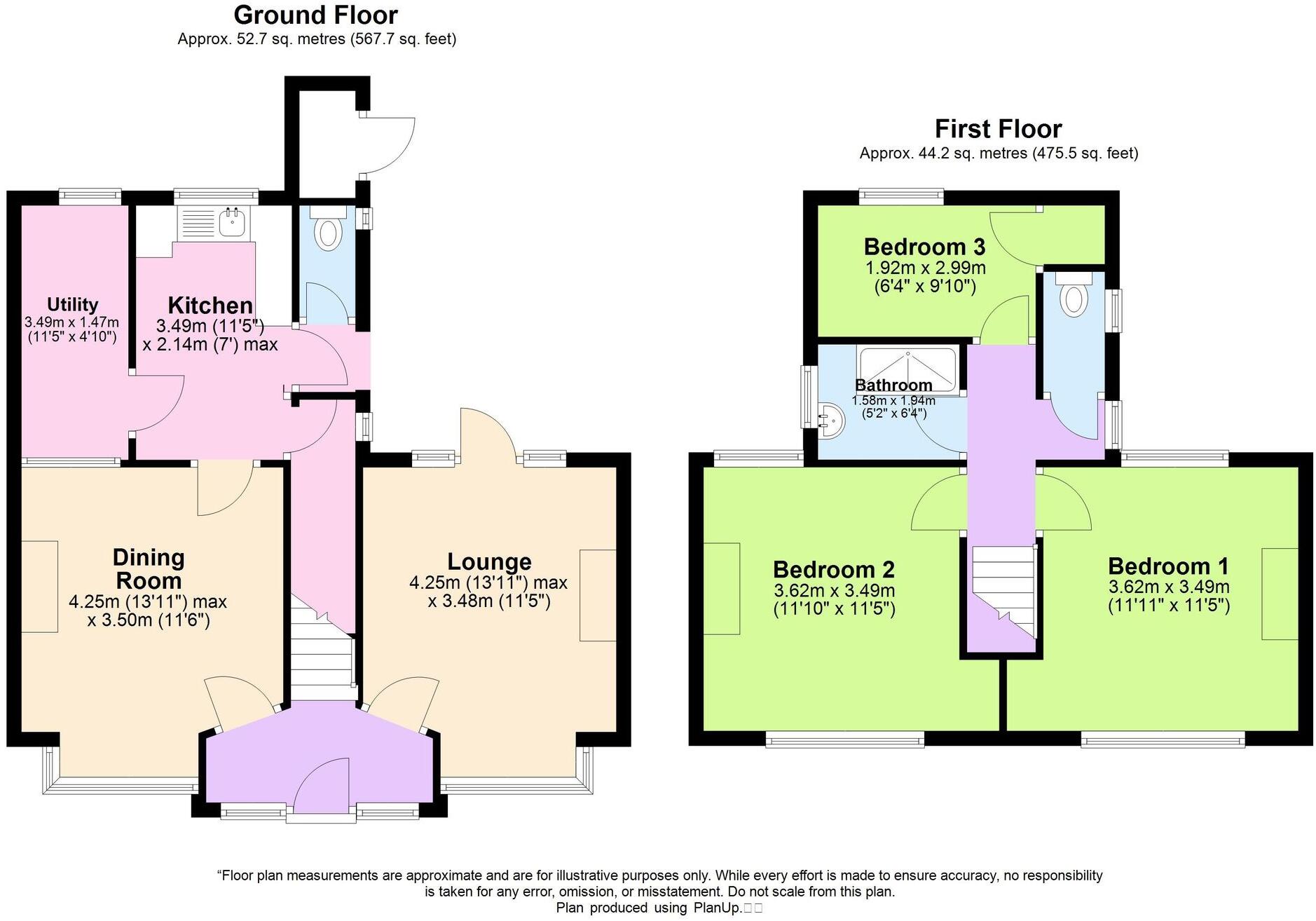 Carlton Road, Foleshill, CV6 floorplan