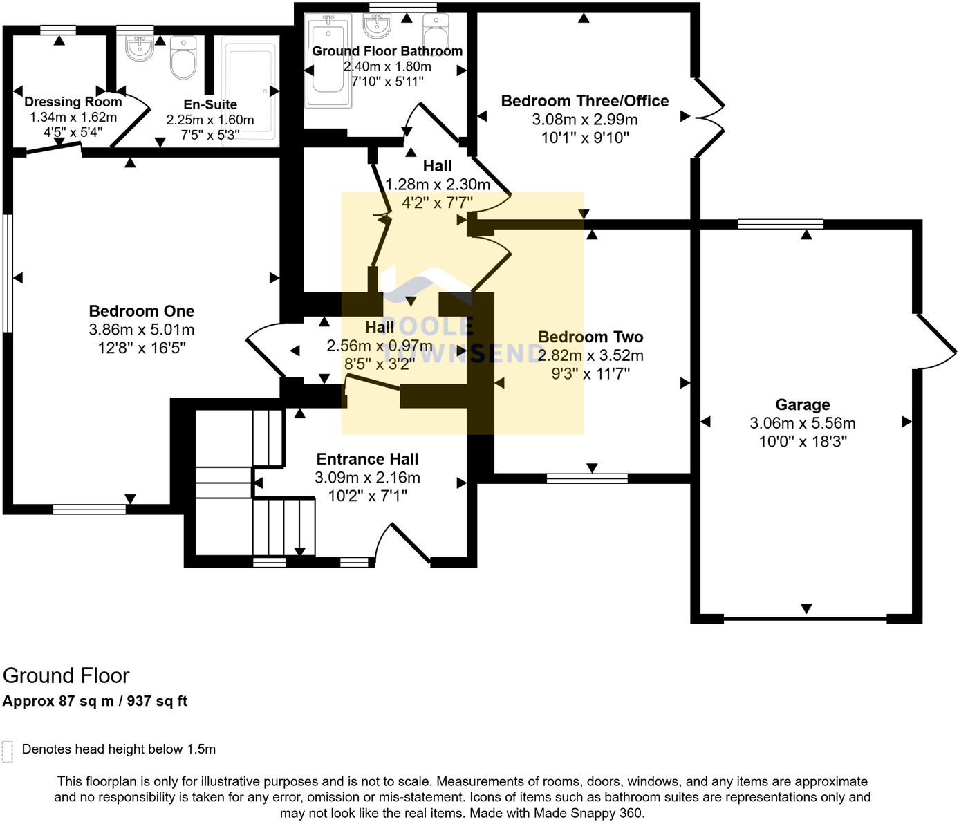 Pettitoes, Cragg Drive, Grange over Sands floorplan