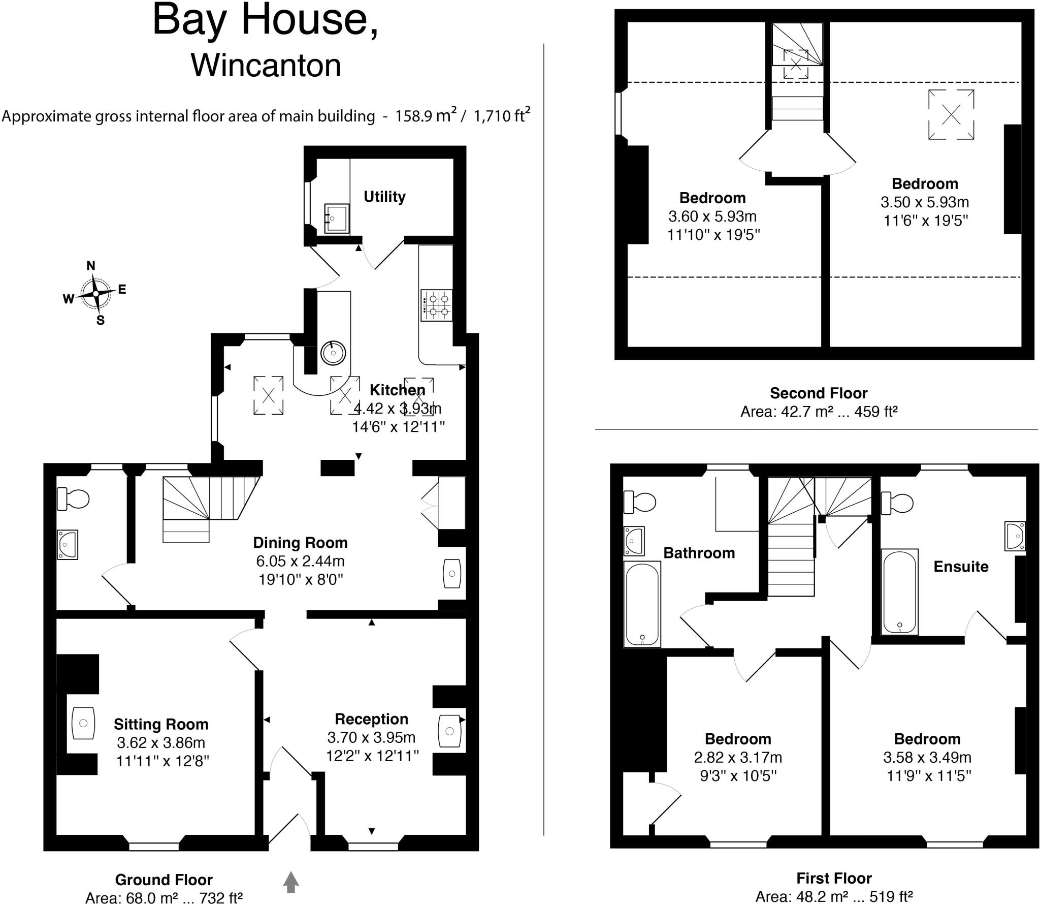 Pretty period property in a central location  floorplan