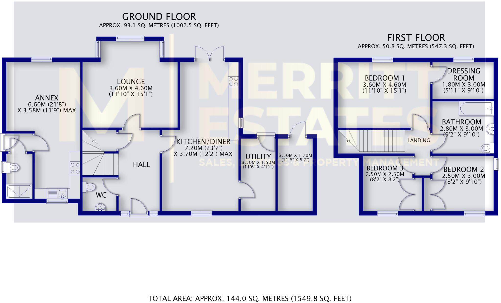 Brookhill Drive, Nottingham floorplan
