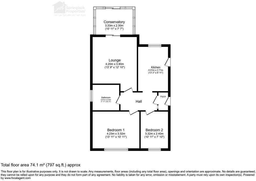 Birchwood Lane, Alfreton, Derbyshire floorplan
