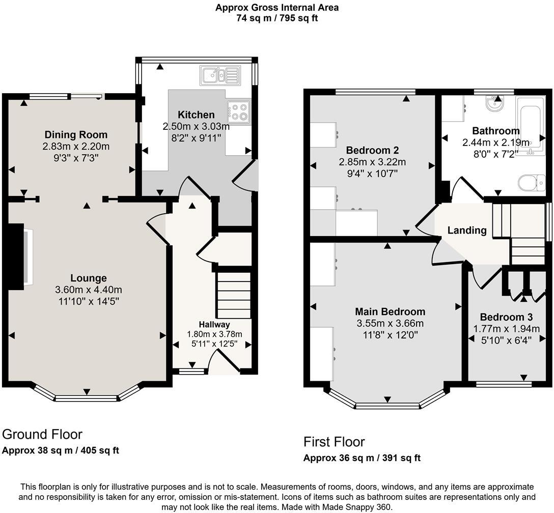 Aireville Crescent, Silsden floorplan