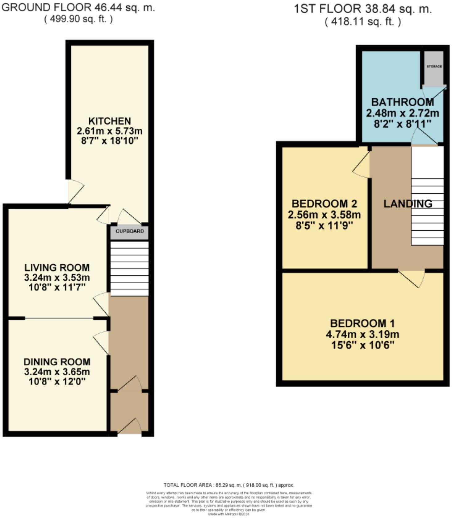 Molyneux Road, Liverpool, L6 floorplan