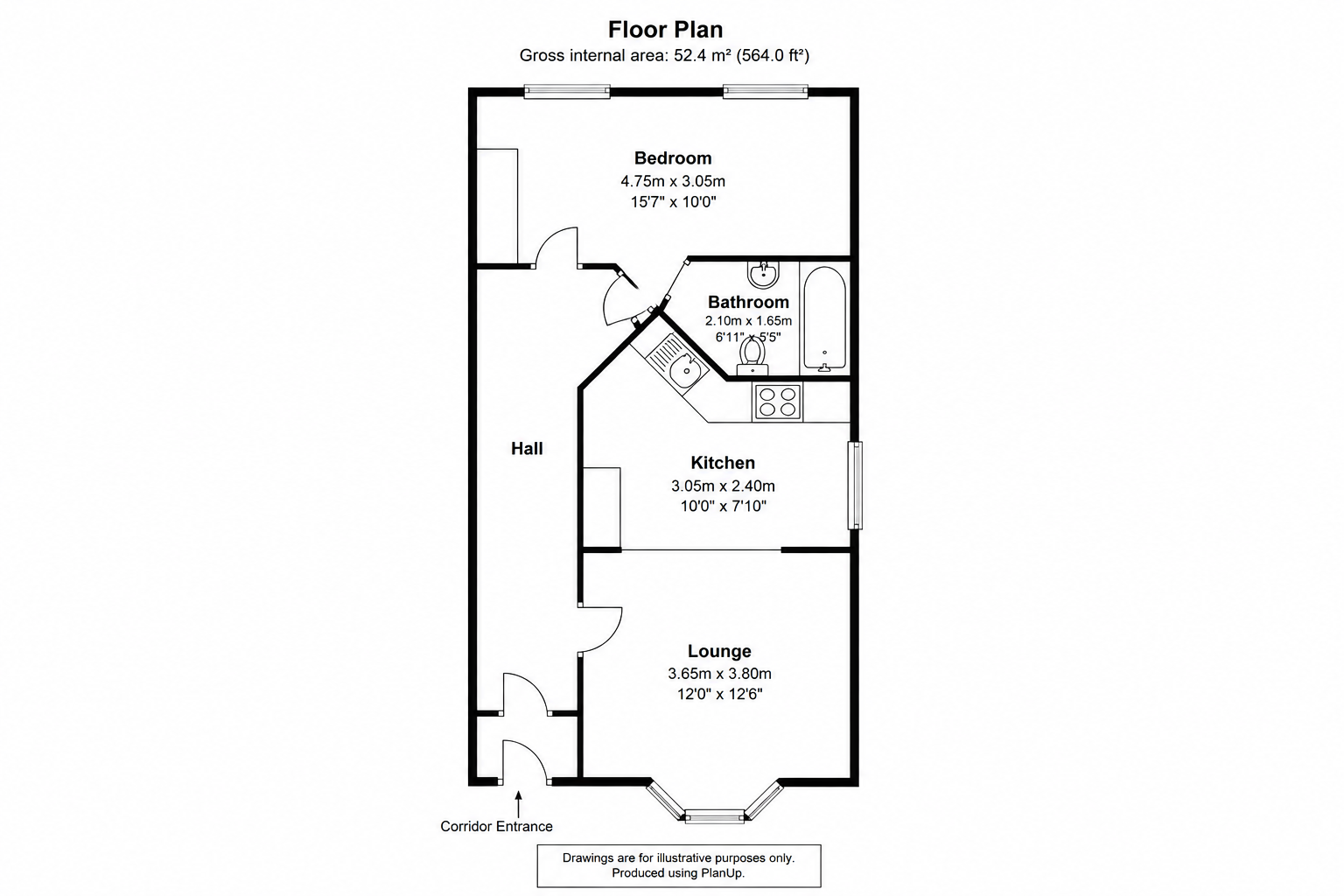 Greetwell Close, Lincoln floorplan