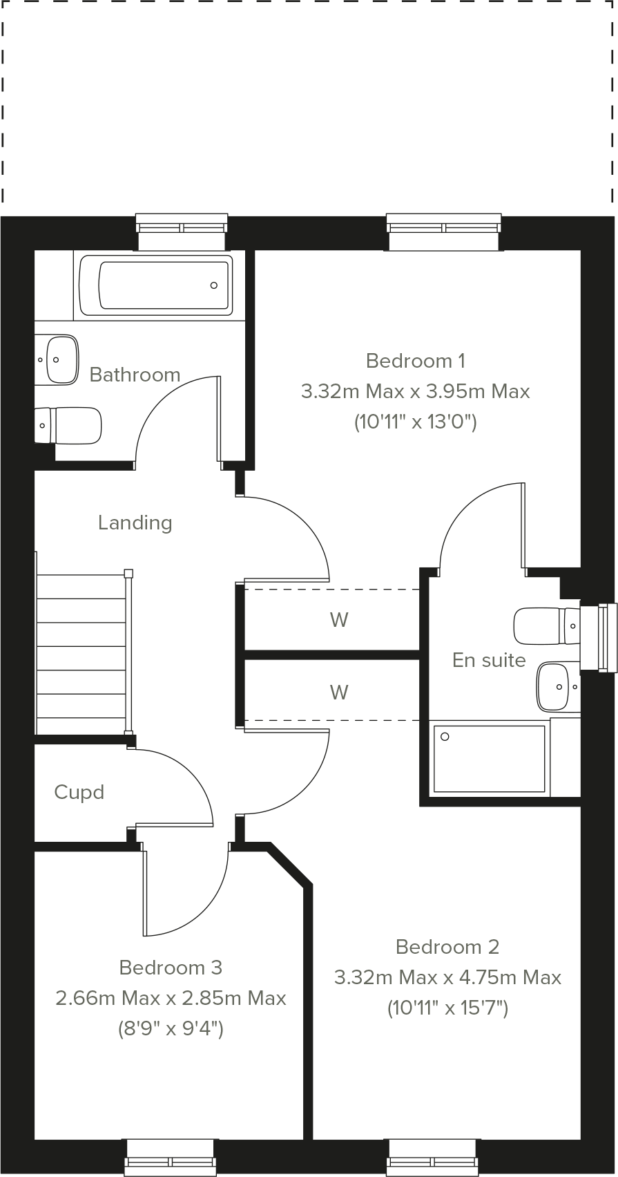 West Park Gardens,
Carlisle
CA2 6DB floorplan