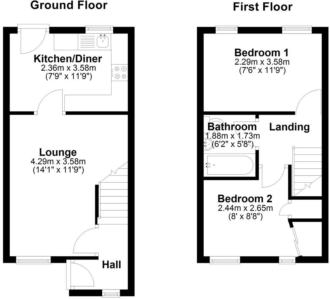 Barley Close, Burton-On-Trent floorplan
