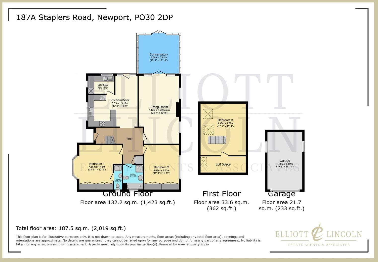 Staplers Road, Newport floorplan