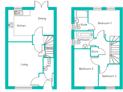 Beaufort Close, Newark, NG24 floorplan