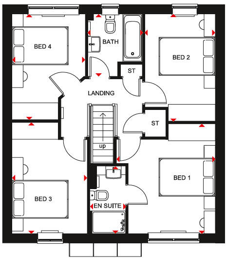 Derwent Chase, 
Waverley, 
South Yorkshire, 
S60 8AT floorplan