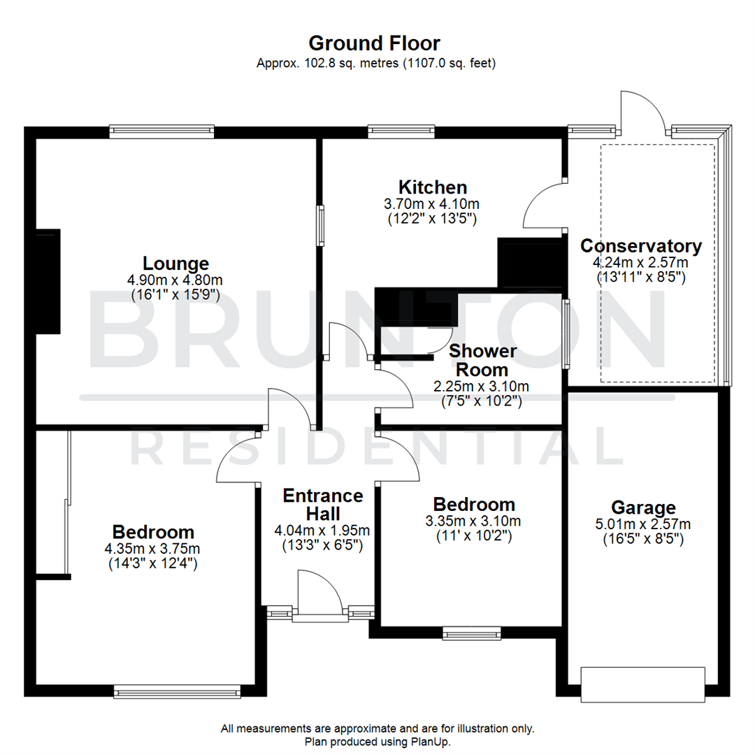 Montagu Avenue, Gosforth, NE3 floorplan
