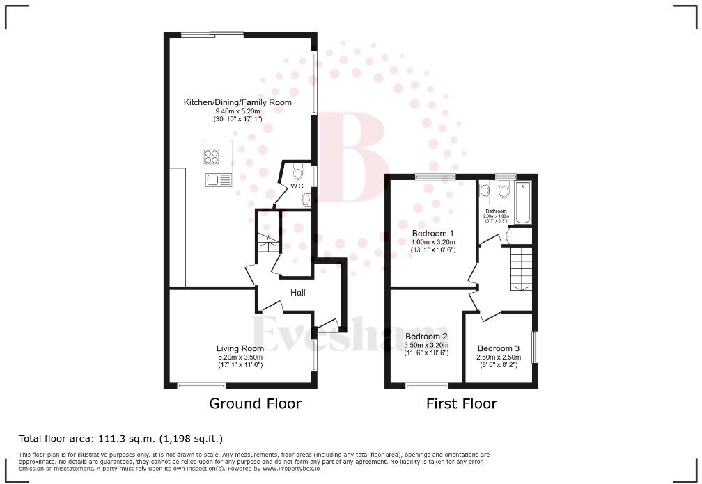 Blakenhurst, Harvington, WR11 floorplan