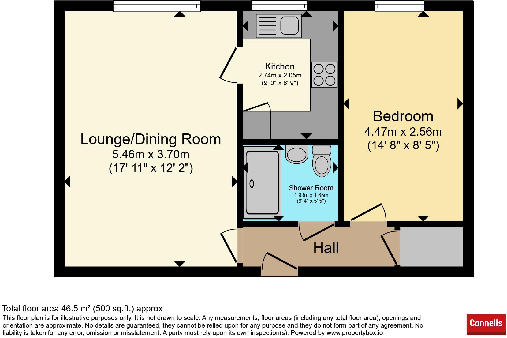Lincoln Gate, Peterborough floorplan