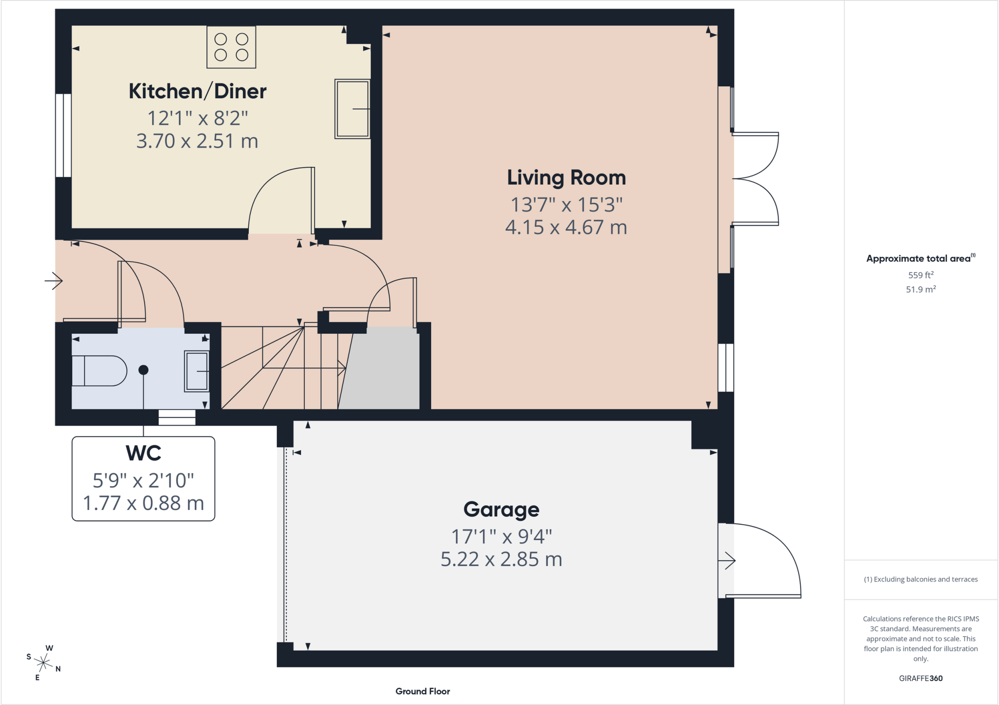 Baltic Close, City Point floorplan
