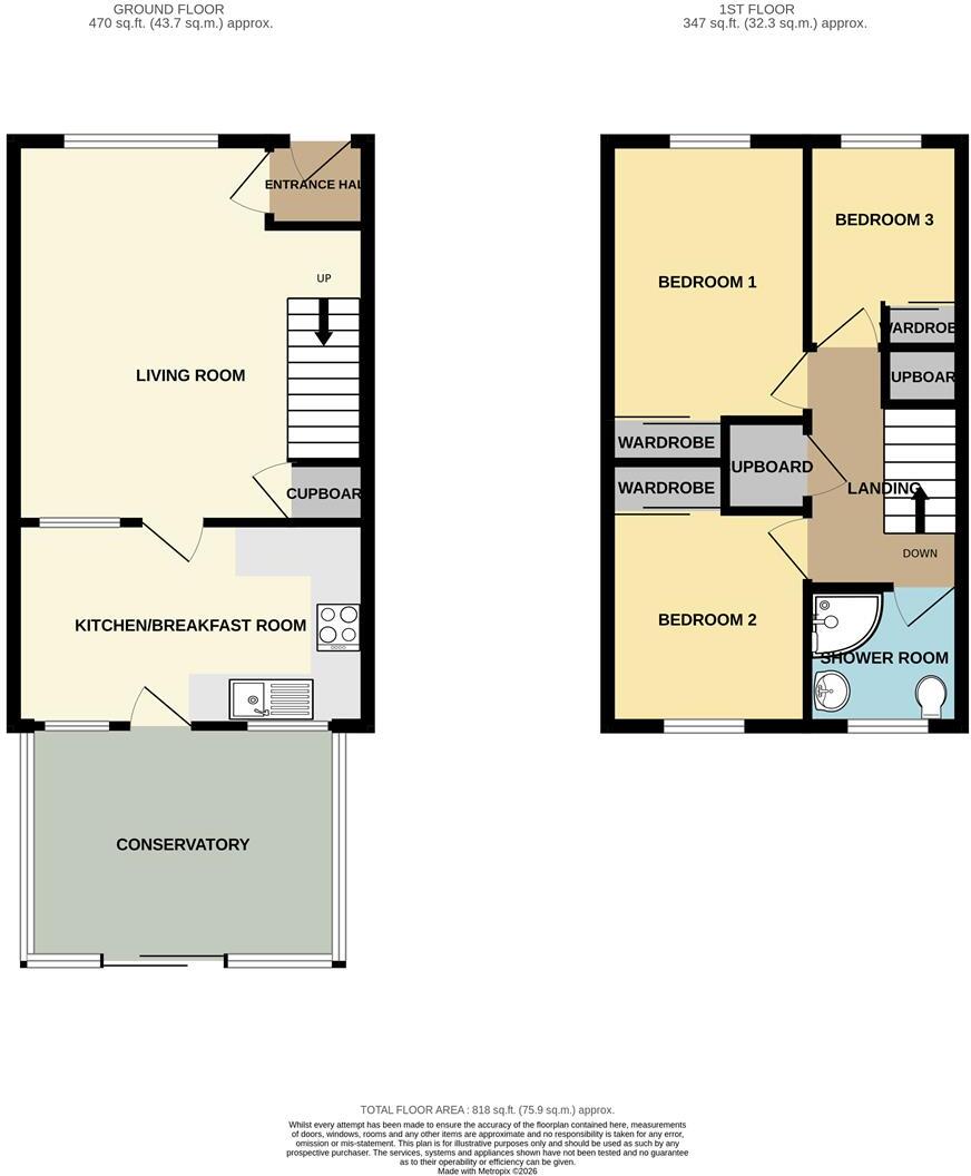 Crosthwaite Terrace, Tweedmouth, Berwick-Upon-Tweed floorplan