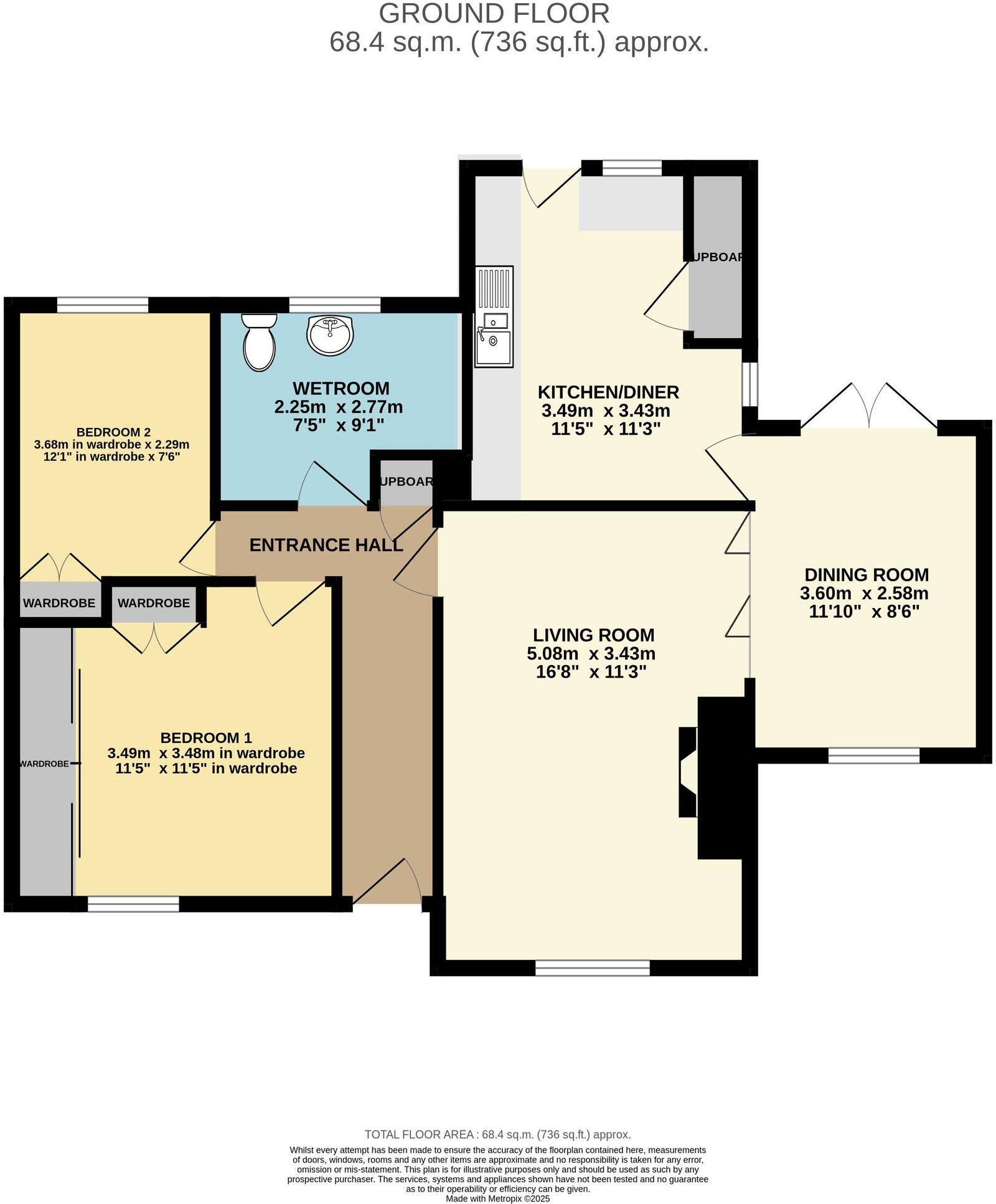 Ranmoor Close, Hasland, S41 floorplan