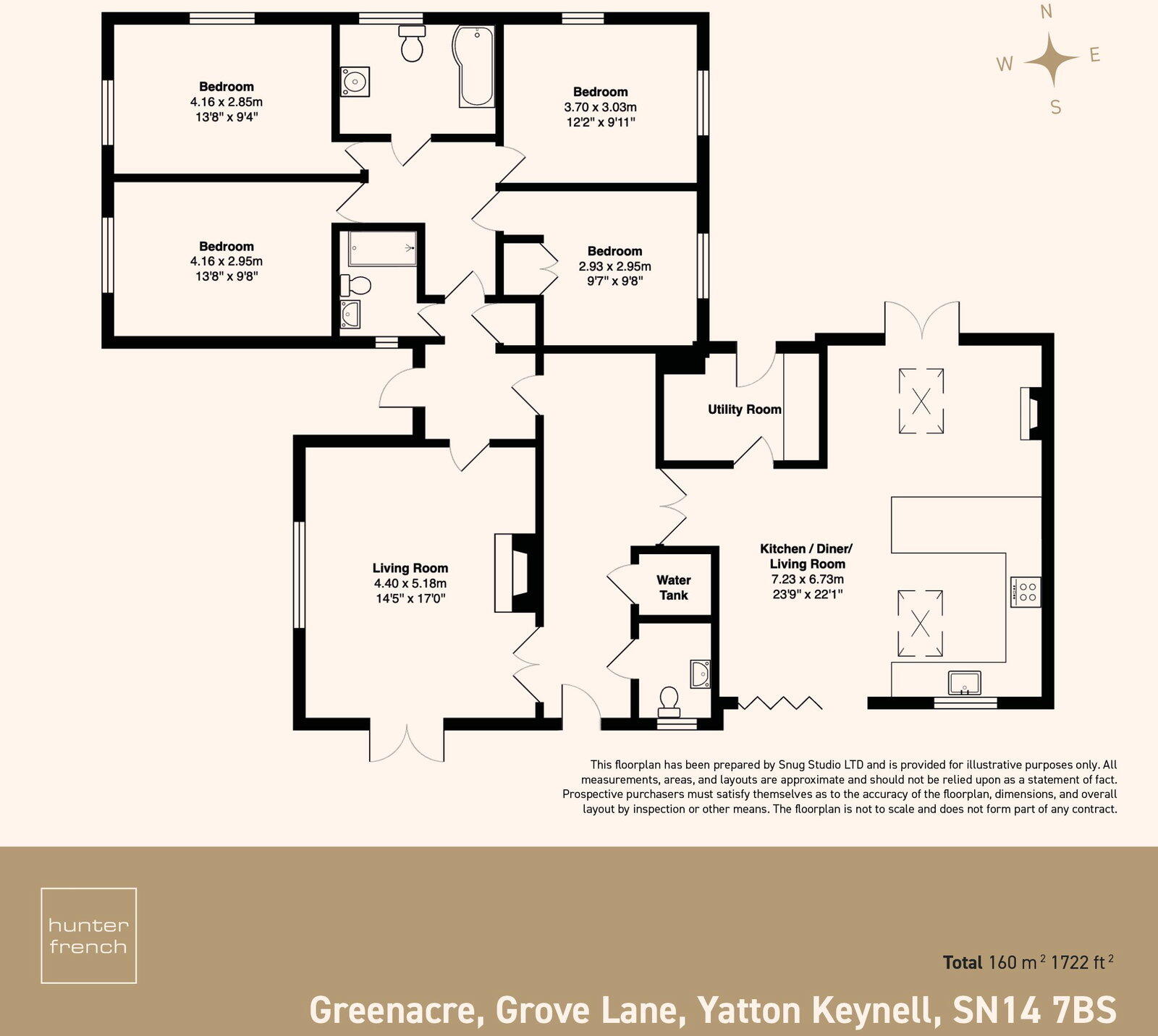 Grove Lane, Yatton Keynell, Chippenham, SN14 7BS floorplan