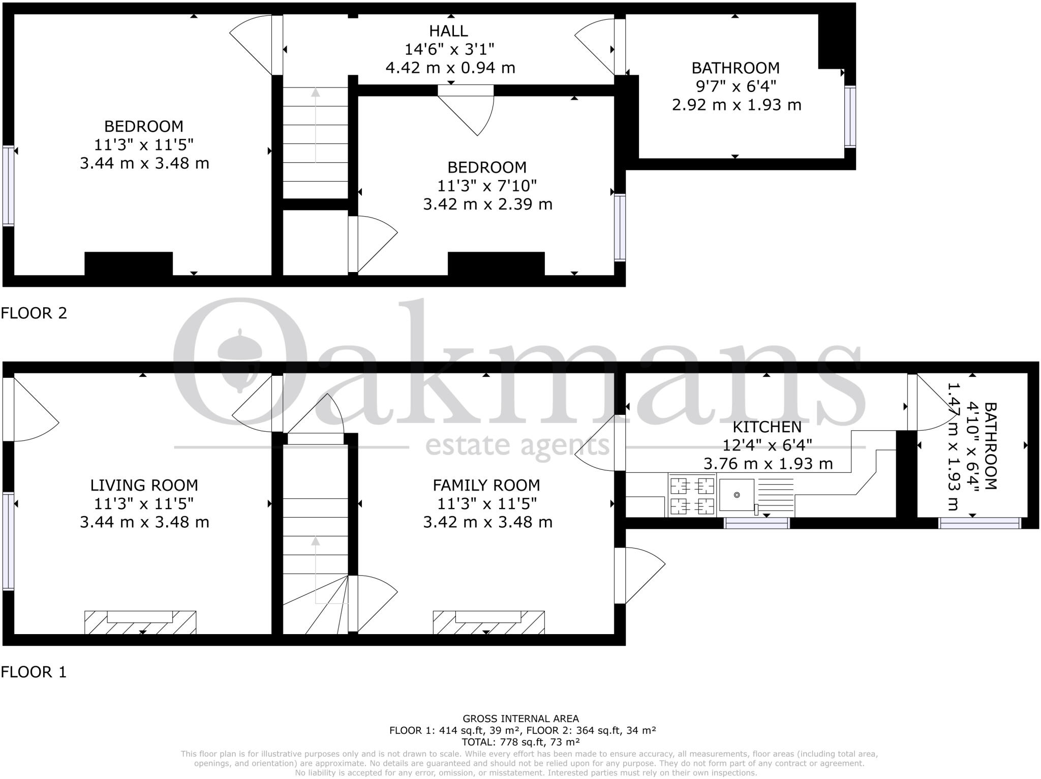 Myrtle Place, Birmingham, B29 floorplan