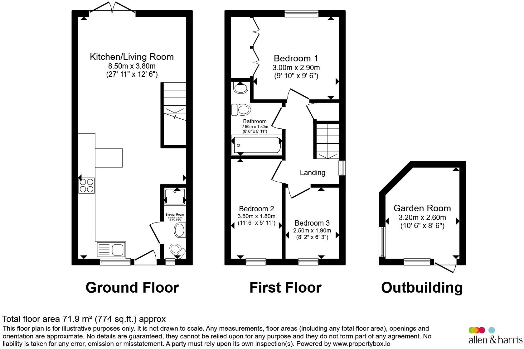 Hillside Drive, Frome floorplan