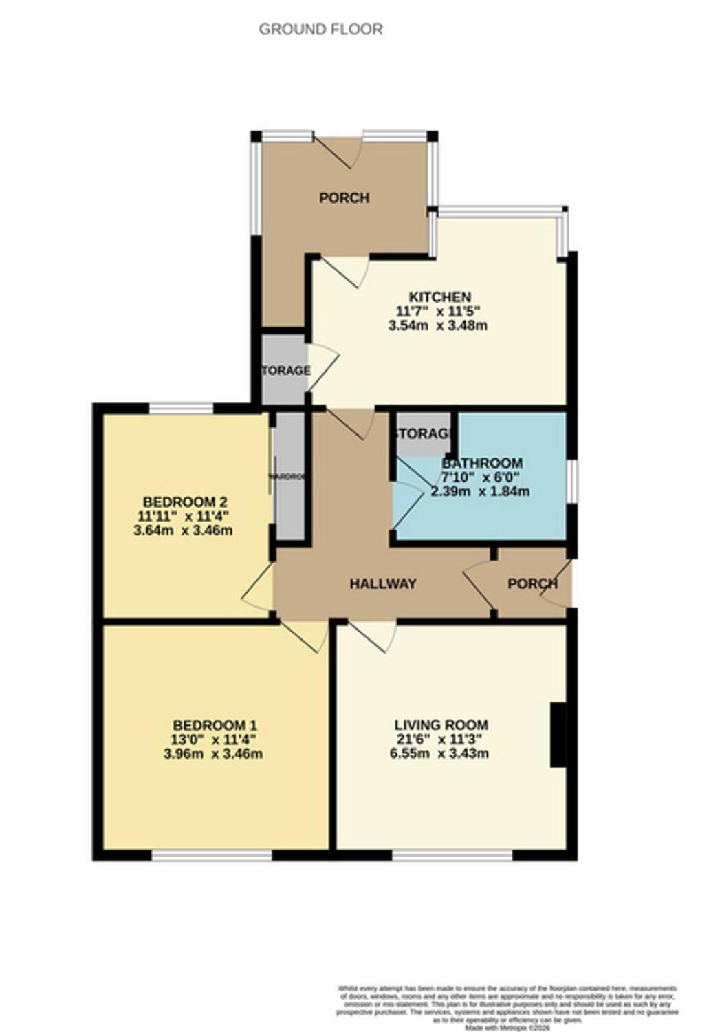 Debdale Lane, Mansfield Woodhouse, NG19 floorplan