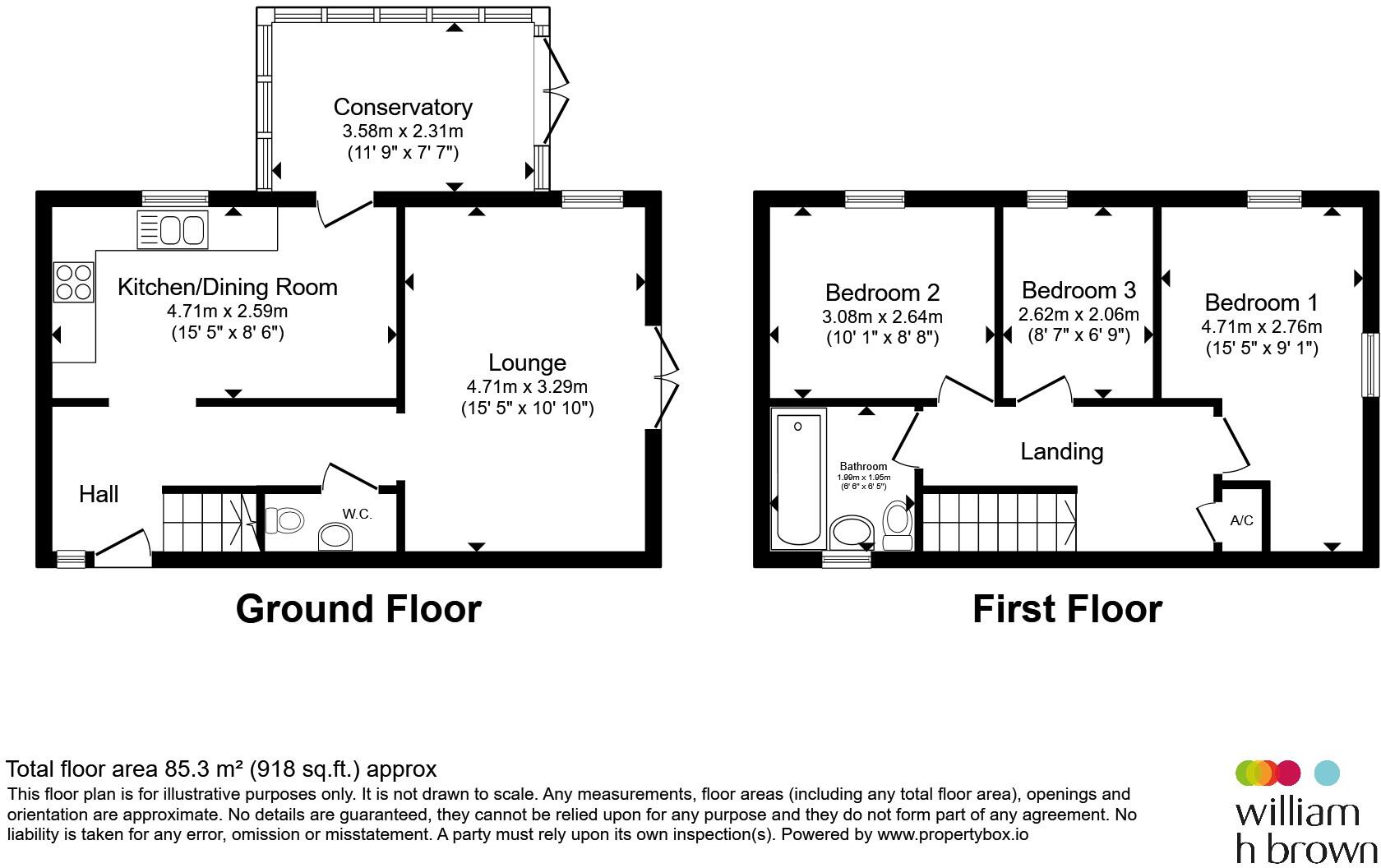 The Hollies, Holbeach, Spalding floorplan