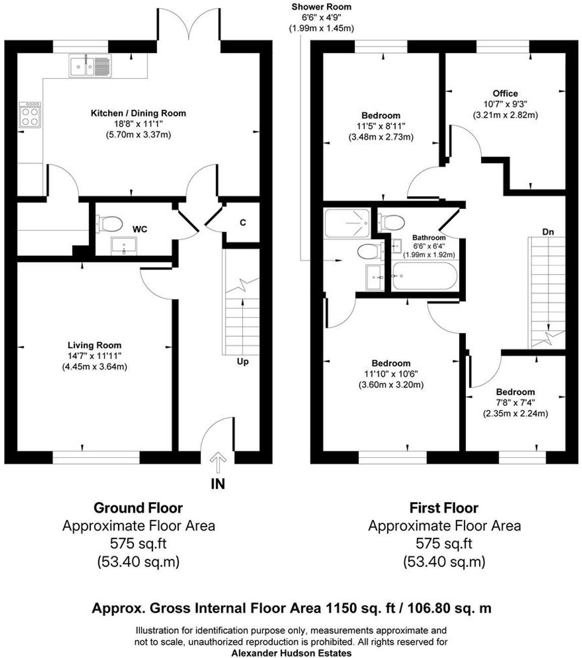 Francis Way, Holystone, NE27 floorplan