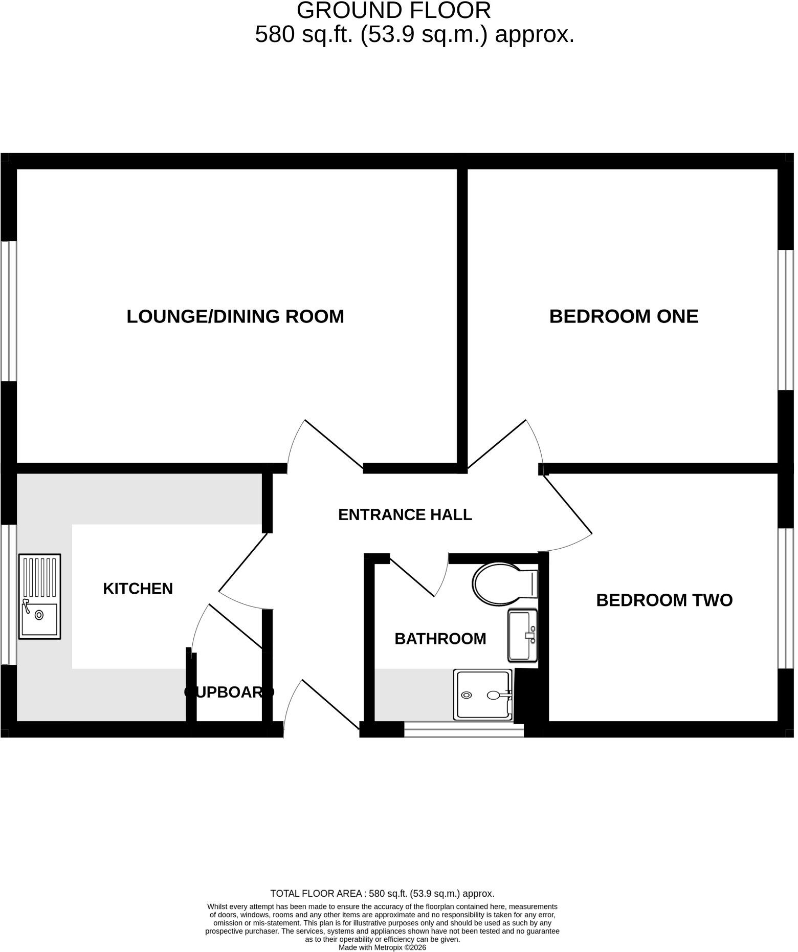 Hermitage Road, Earith, Huntingdon, Cambridgeshire, PE28 floorplan