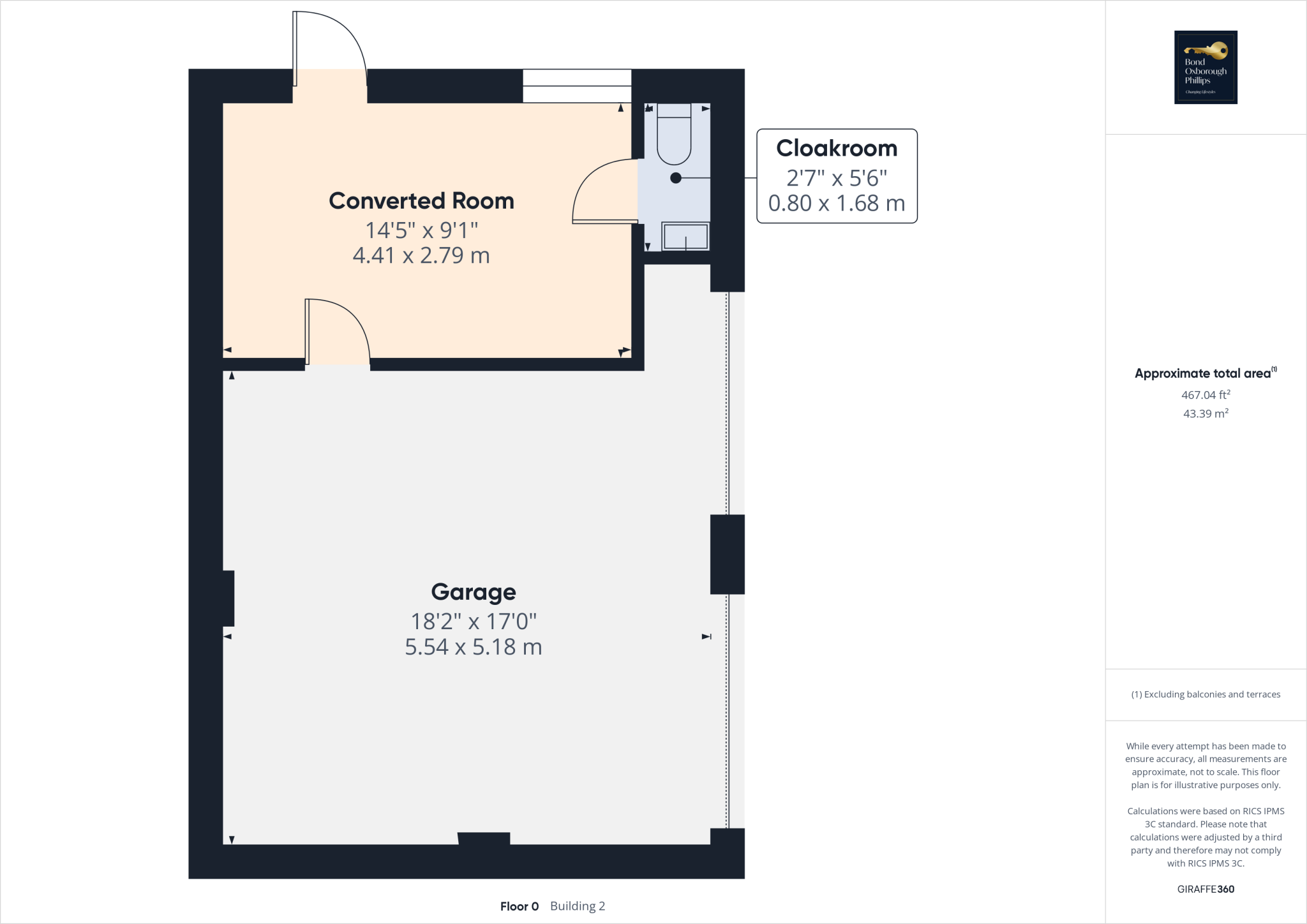 Lower Chichacott Barn, Chichacott, Okehampton floorplan
