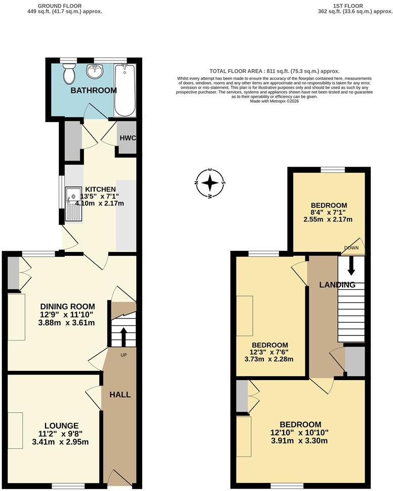 Albion Road, St Albans floorplan