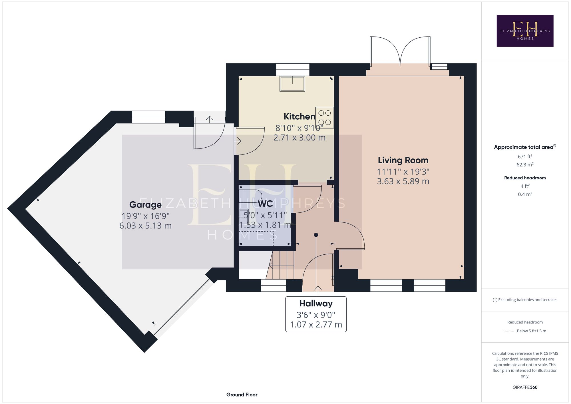 Main Road, Red Row, NE61 floorplan