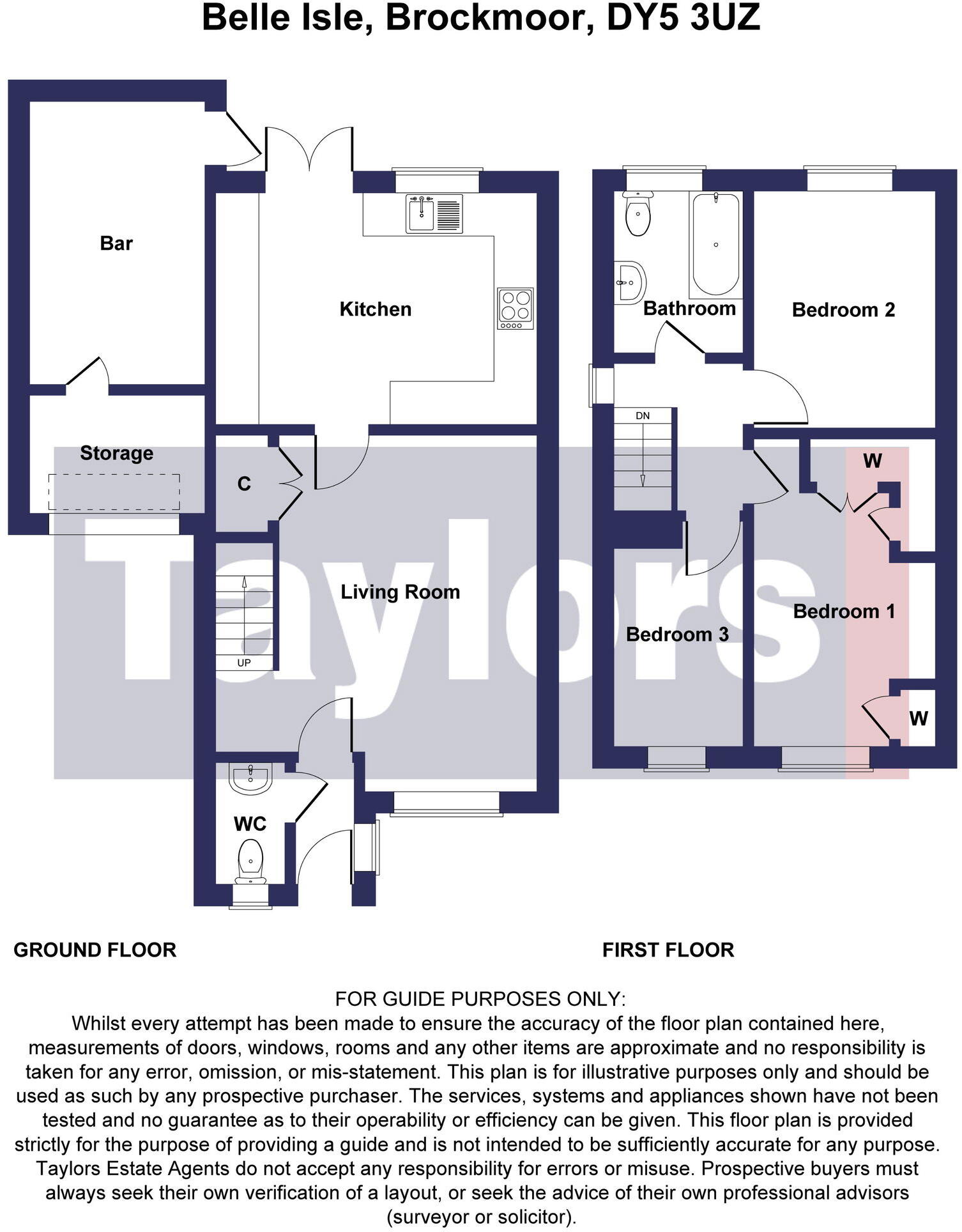 Belle Isle, Brockmoor, Brierley Hill, DY5 3UZ floorplan