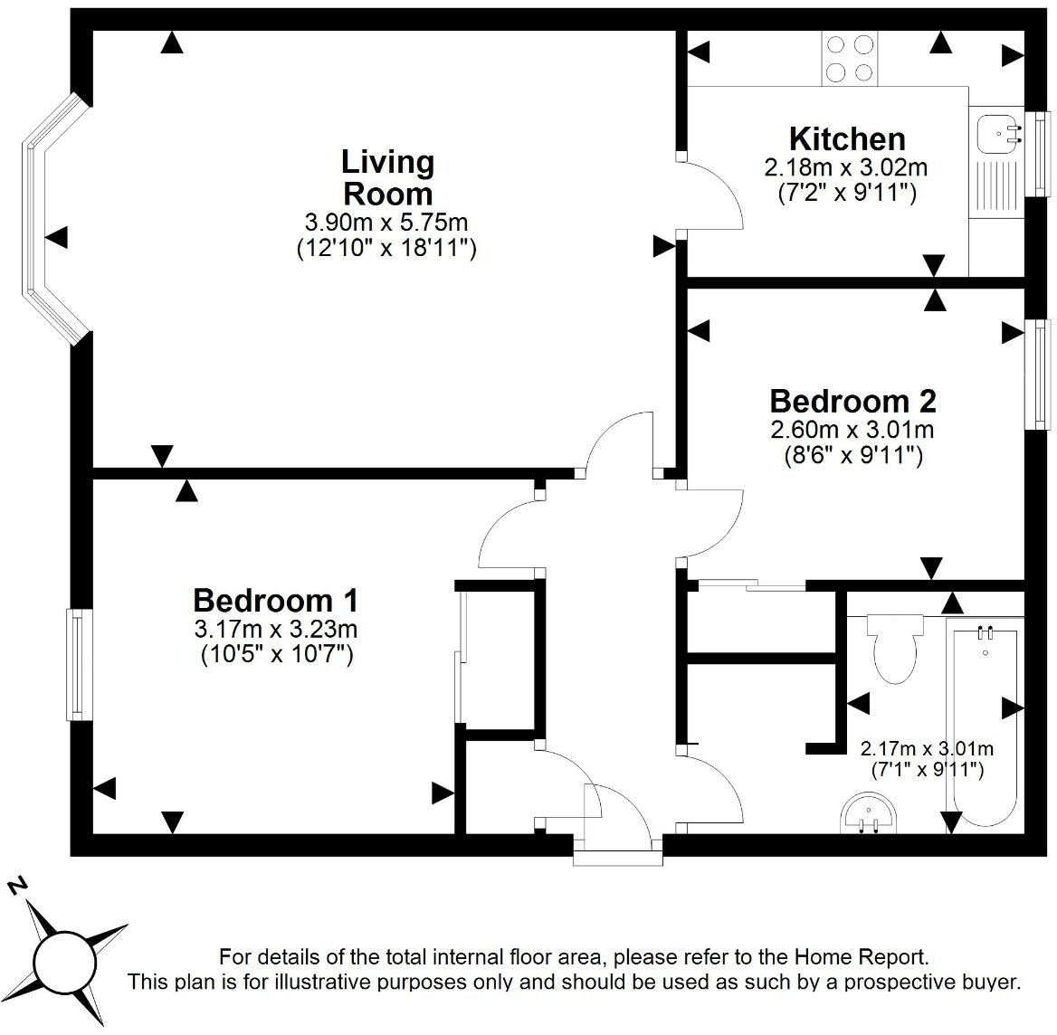 Craigend Park, Liberton, Edinburgh, EH16 floorplan