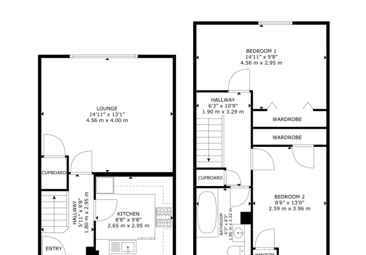 Brownsdale Road, Glasgow floorplan