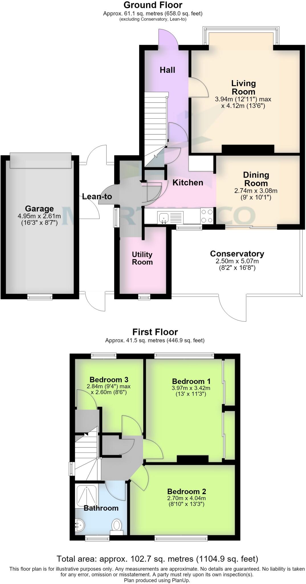 Fawcett Road, New Milton  floorplan