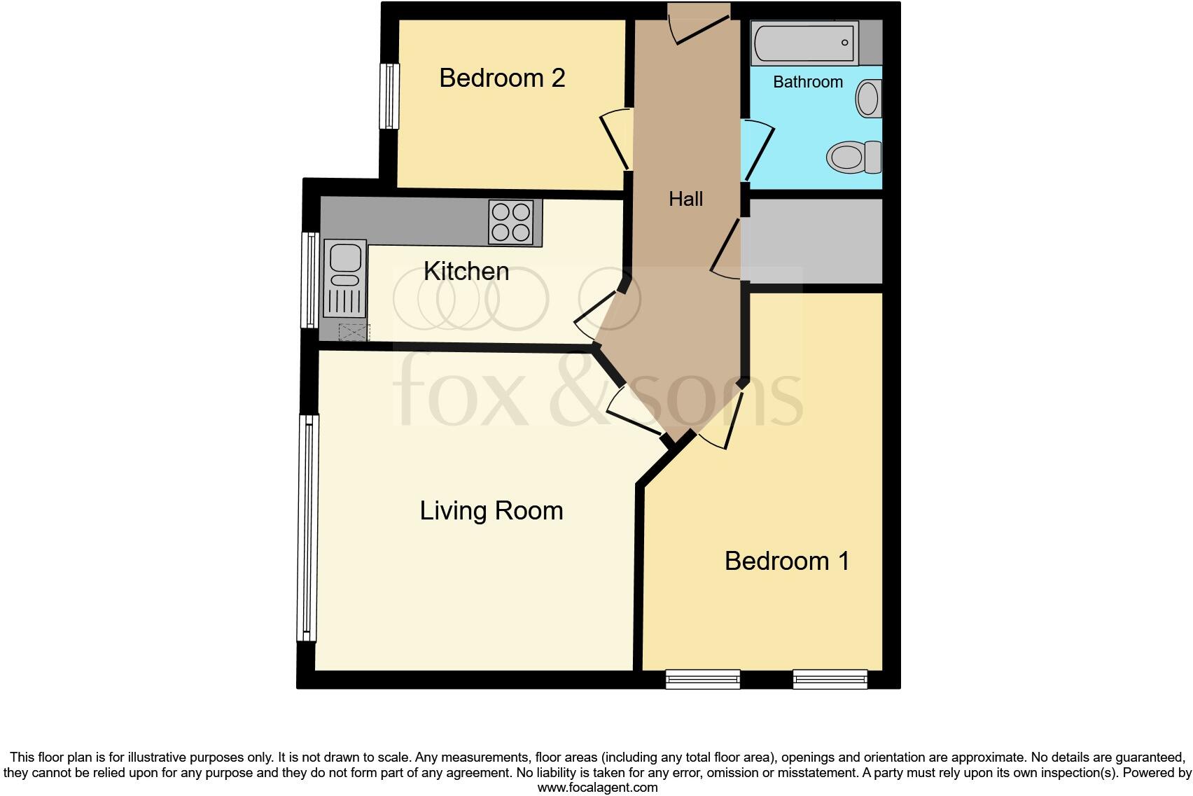Middle Road, Southampton floorplan