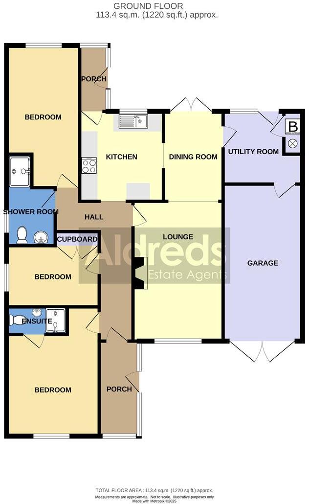 Chapel Lane, Potter Heigham, NR29 floorplan