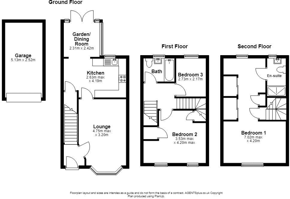 Taylor Drive, Nantwich floorplan