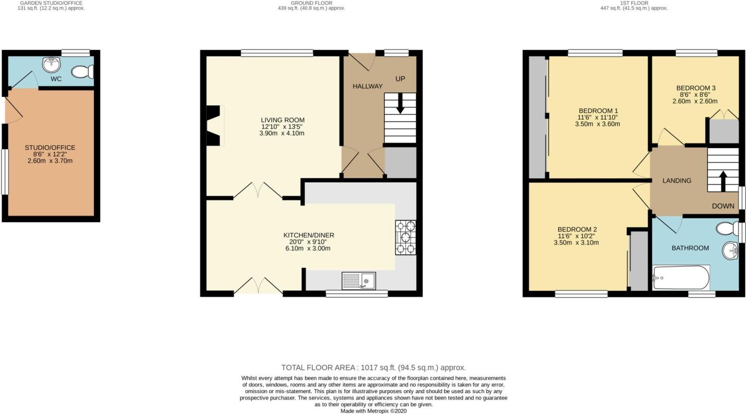 Summerfield Avenue, Brighouse, West Yorkshire, HD6 floorplan