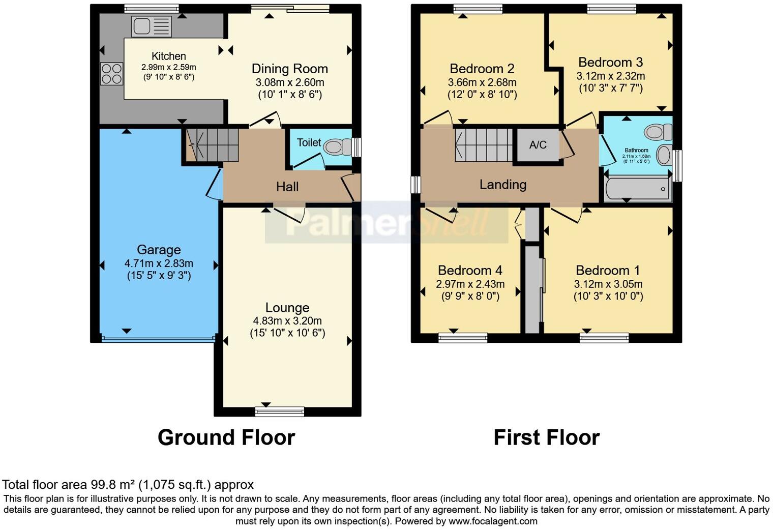 Bishop Crescent, Shepton Mallet, BA4 floorplan
