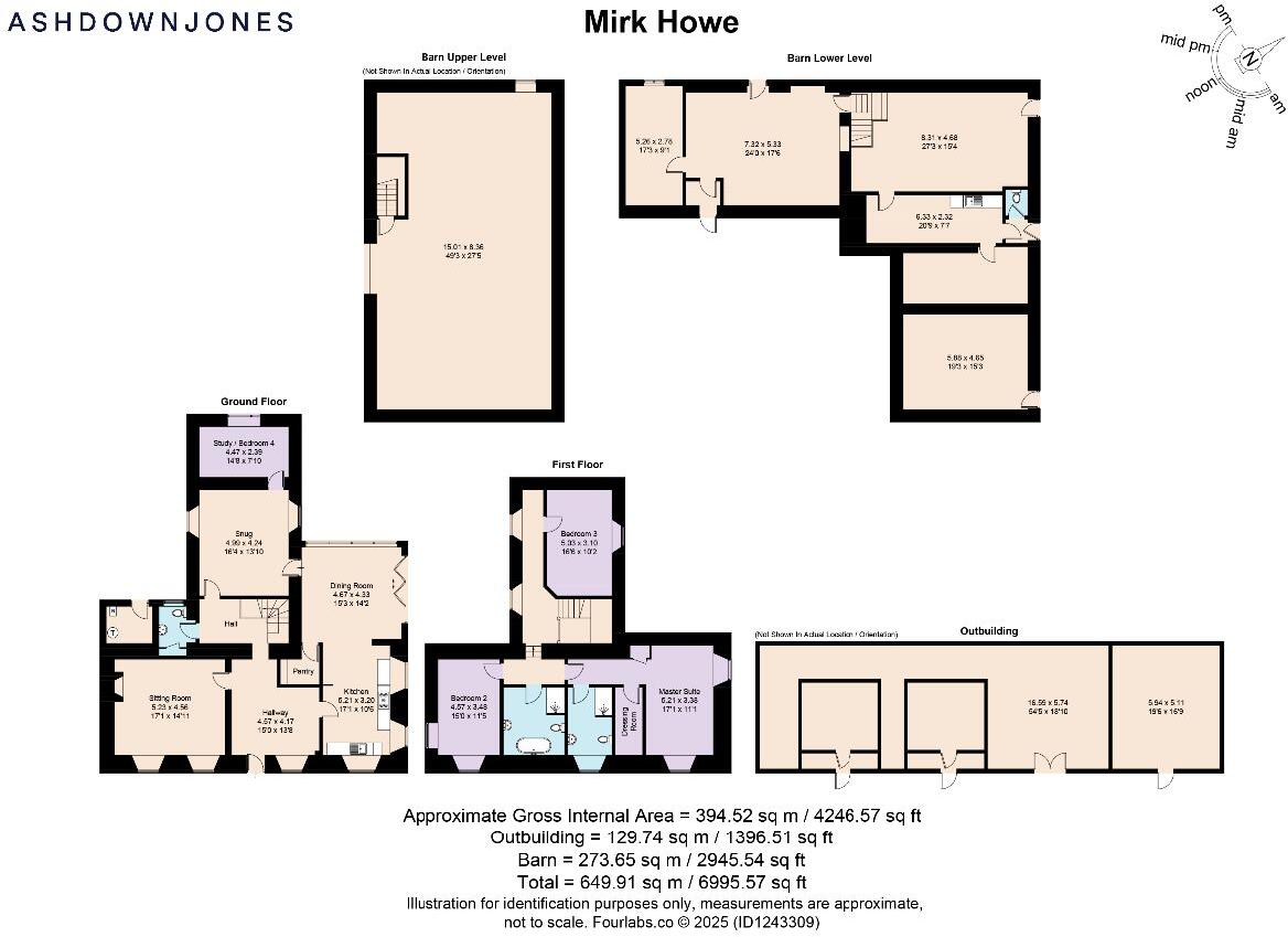 Mirk Howe, Crosthwaite, Kendal, LA8 8HX floorplan