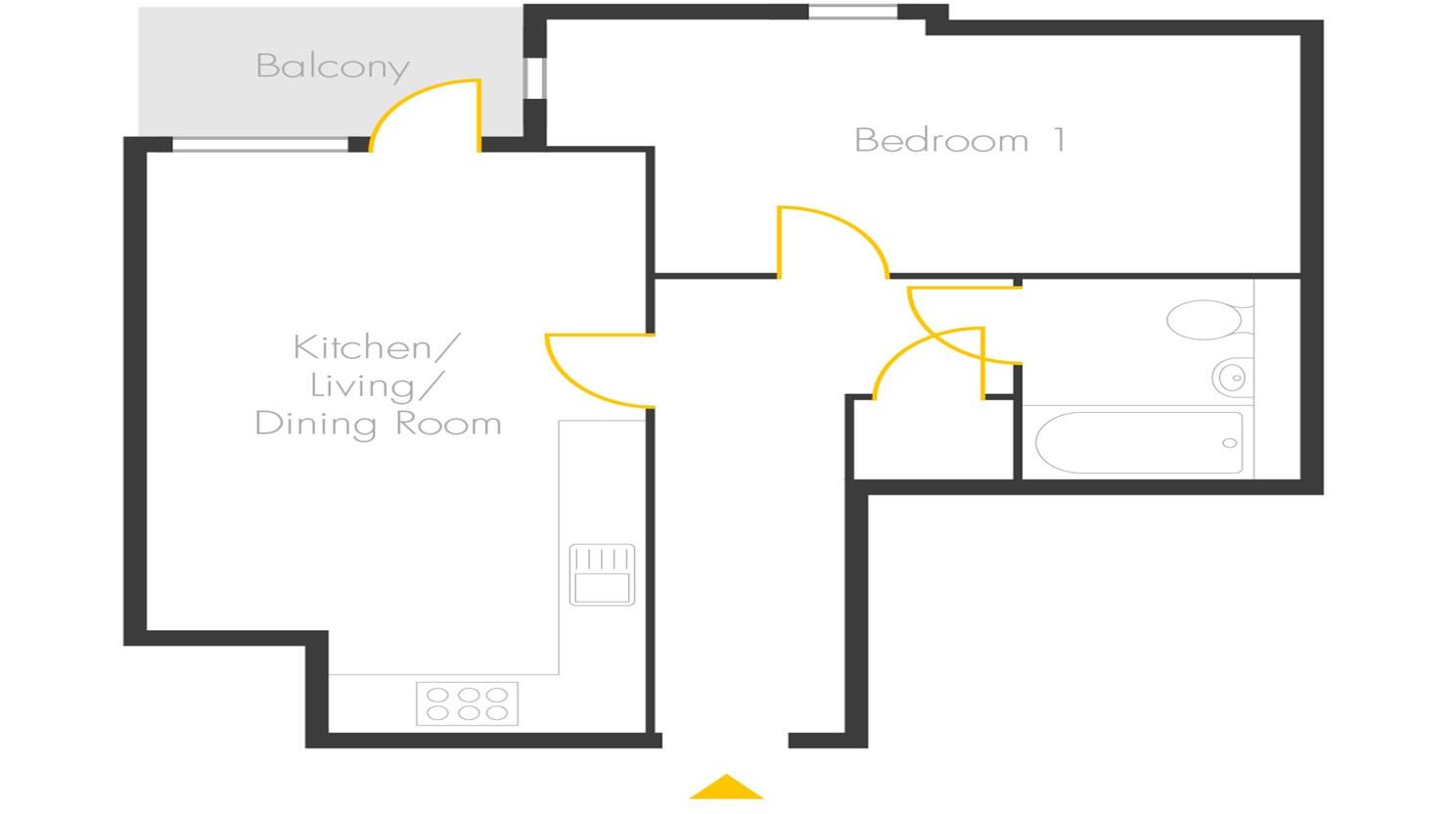 One Eighty Stratford, London E15 floorplan
