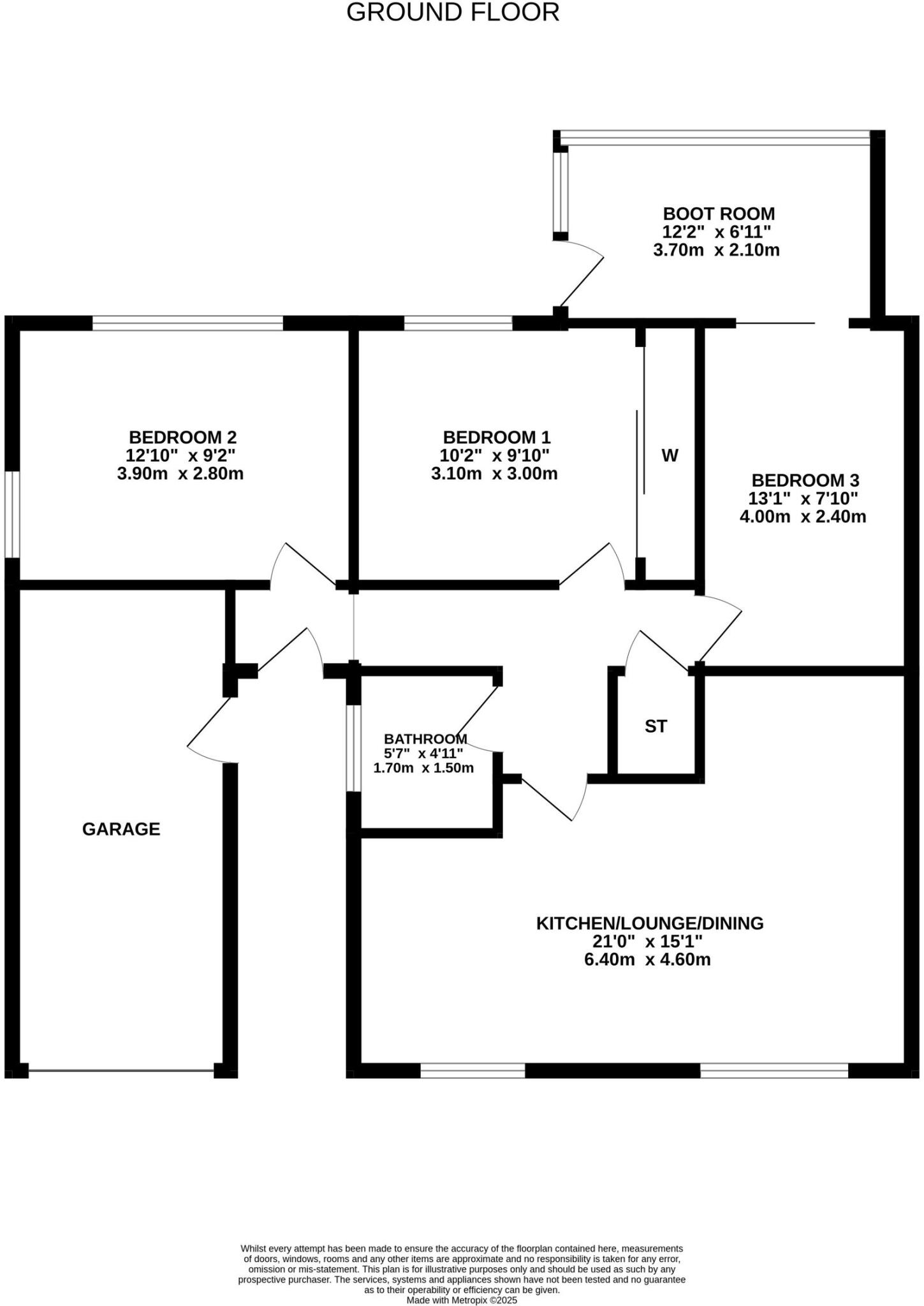 Munro Avenue, Stirling, FK9 floorplan